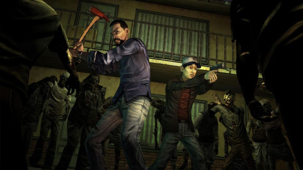 The Walking Dead brain eater encirclement