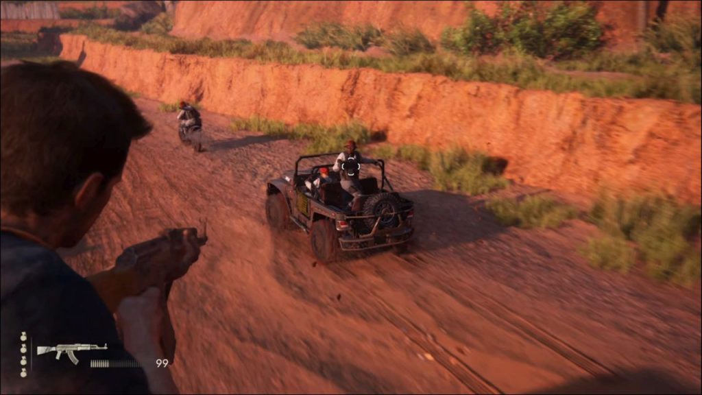 Uncharted 4 A Thief's End Convoy Shootout