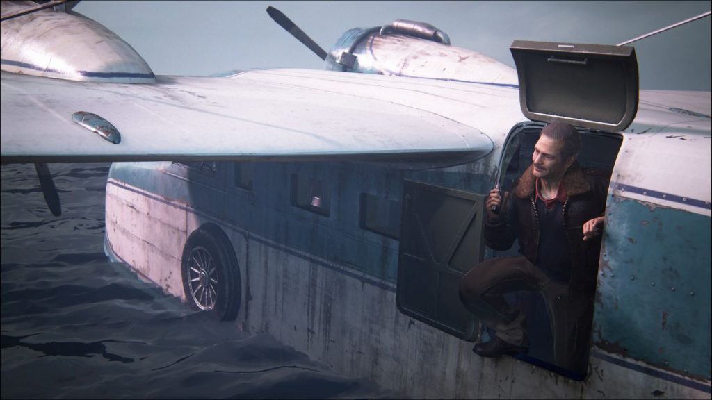 Uncharted 4 A Thief's End Sully With His Plane
