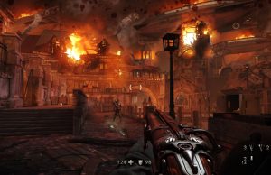 Wolfenstein: The Old Blood – Blazkowicz’s Blood-Soaked Prequel In Castle Wolfenstein Wolfenstein_ The Old Blood - Burning Village