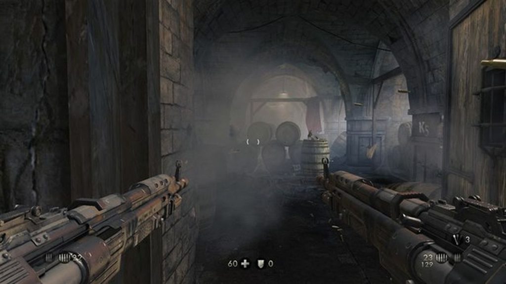 Wolfenstein The Old Blood - Dual wielded Rifles
