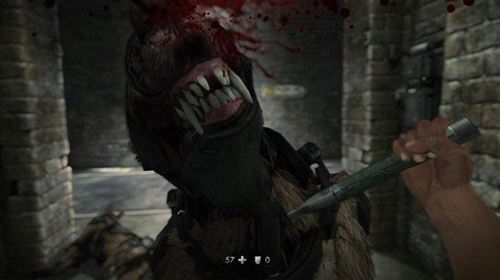 Wolfenstein The Old Blood - Melee finisher