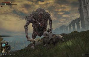 Elden Ring: Charting the Lands Between Elden Ring Giant falling Down