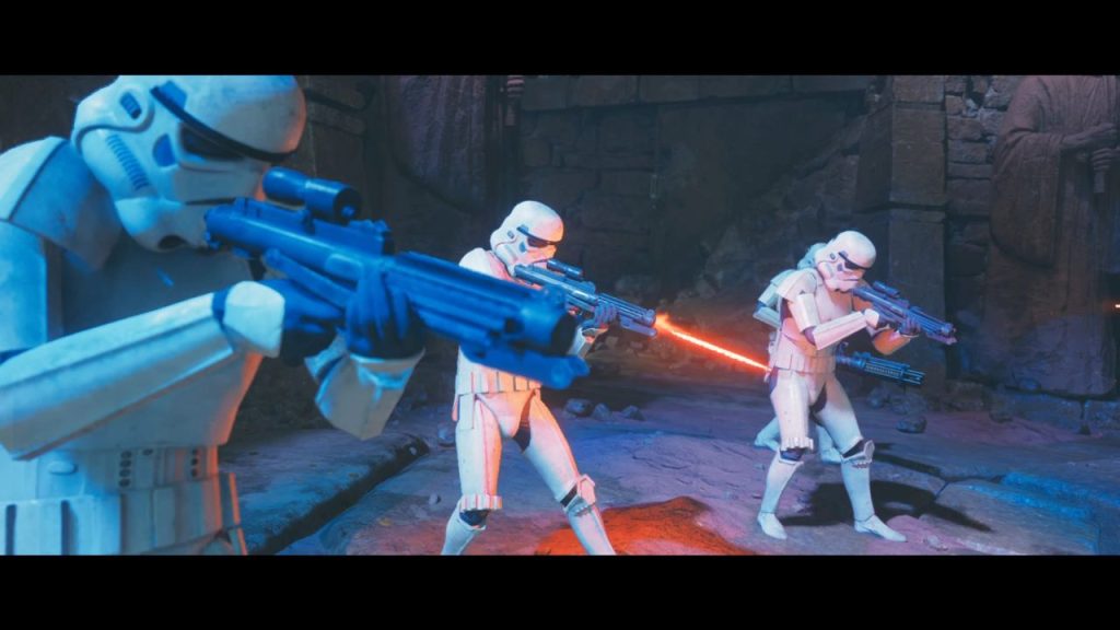 STAR WARS Jedi Stormtroopers attack