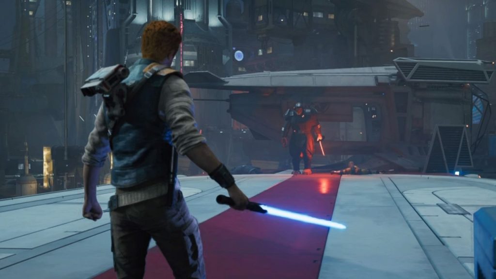 STAR WARS Jedi Survivor A lightsaber duel awaits