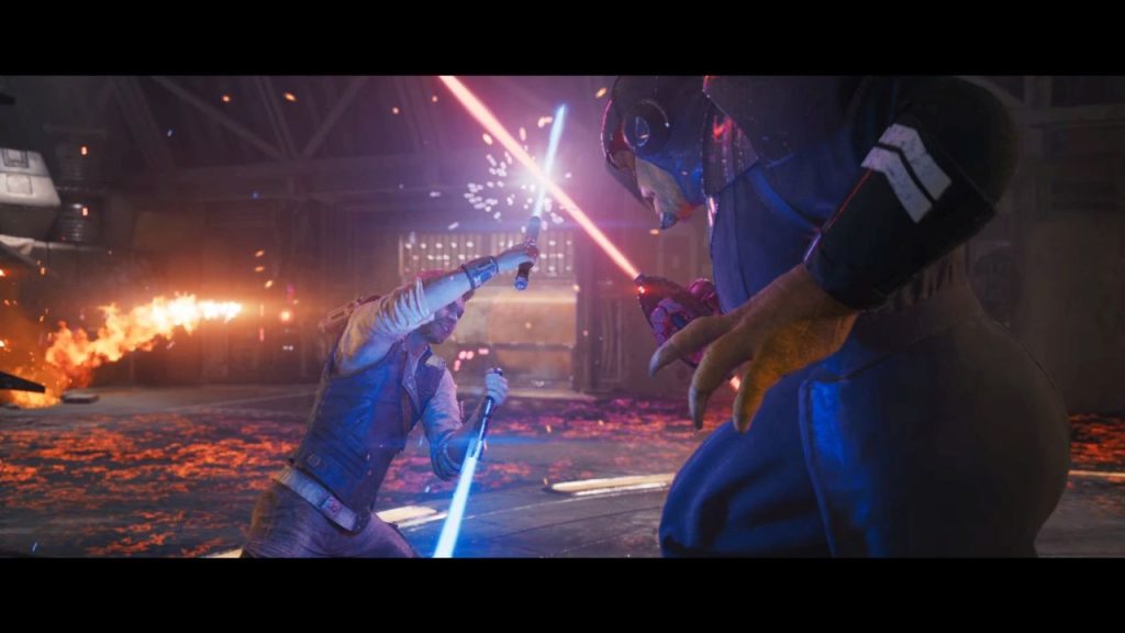 STAR WARS Jedi Survivor Fighting the Ninth Sister