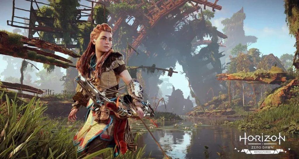 Horizon Zero Dawn Remastered Aloy with bow