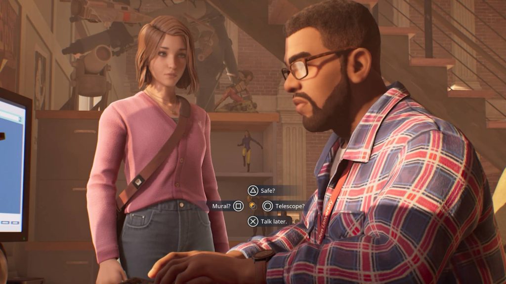 Life is Strange Double Exposure Chatting with Moses