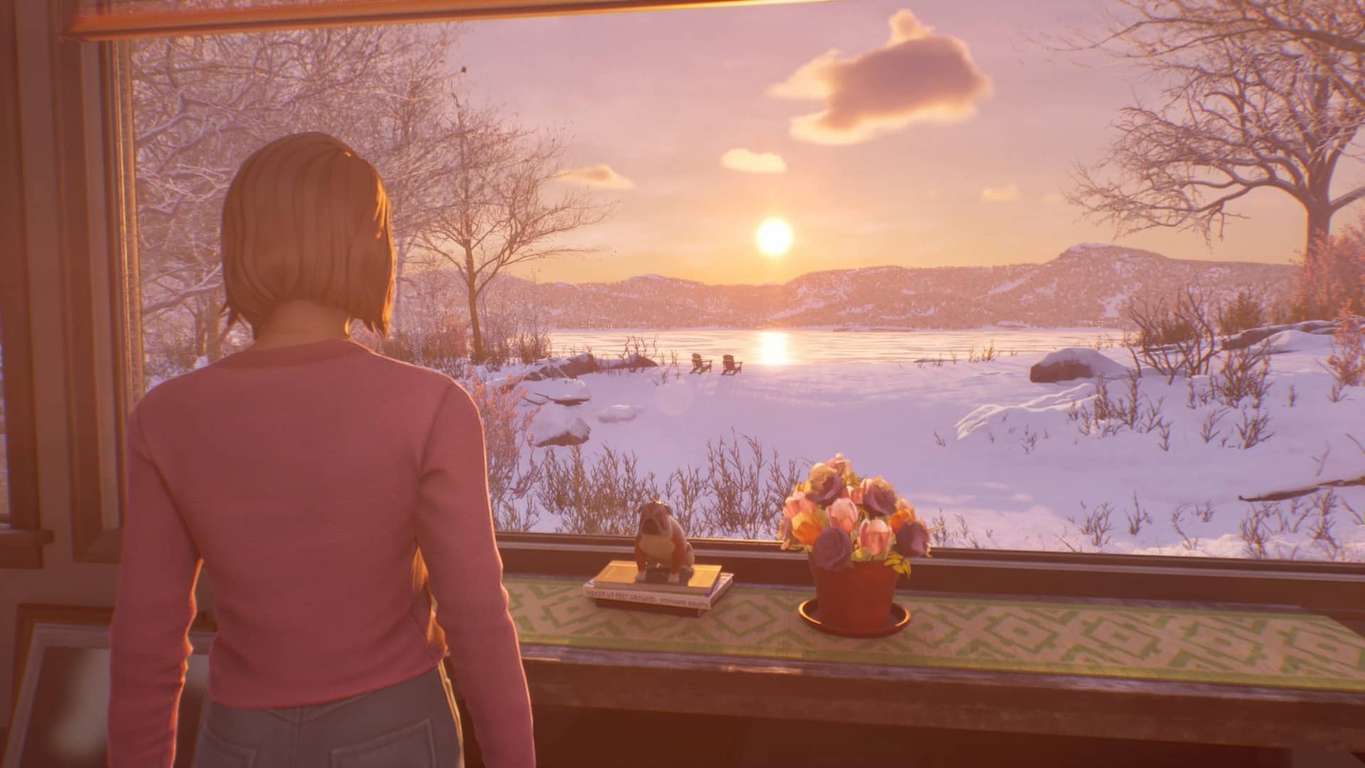 Life is Strange Double Exposure View of the Frozen Lake Life is Strange Double Exposure View of the Frozen Lake