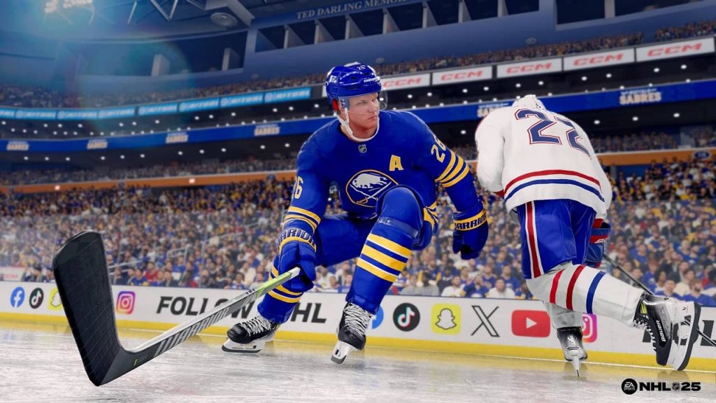 NHL 25 Body checks are mandatory