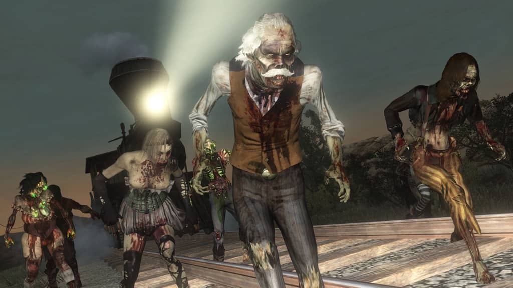 Red Dead Redemption Zombie run