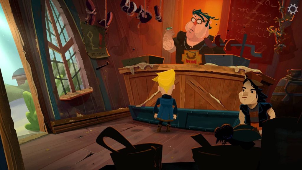 Return to Monkey Island Dirty shop