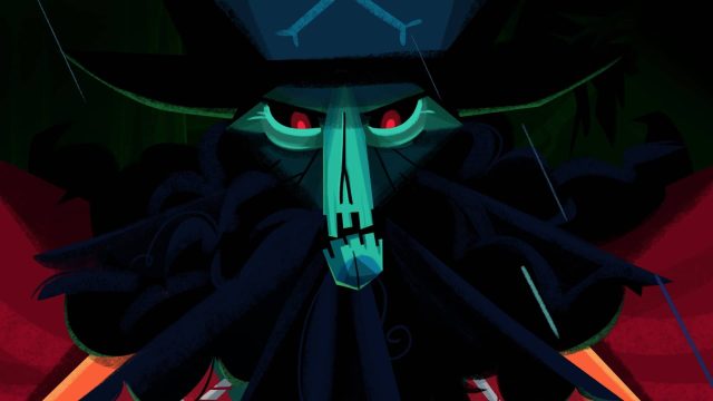 Return to Monkey Island Evil Le Chuck with red eyes Return to Monkey Island Evil Le Chuck with red eyes