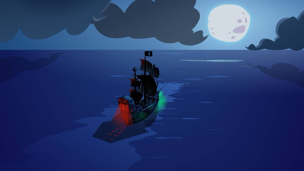 Return to Monkey Island Sailing with Le Chuck