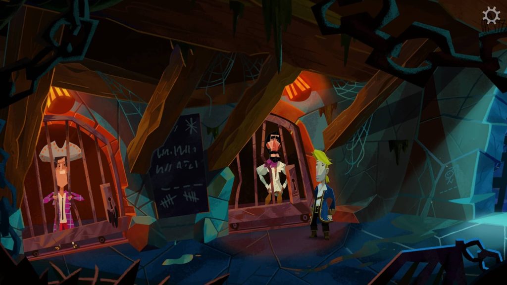Return to Monkey Island Stan is imprisoned