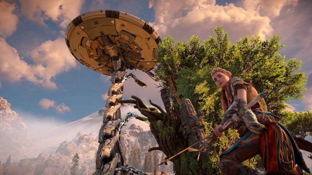 Horizon Zero Dawn Remastered - Aloy with Tallneck
