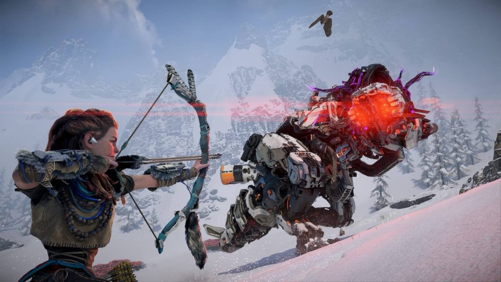 Horizon Zero Dawn Remastered - Fighting Thunderjaw