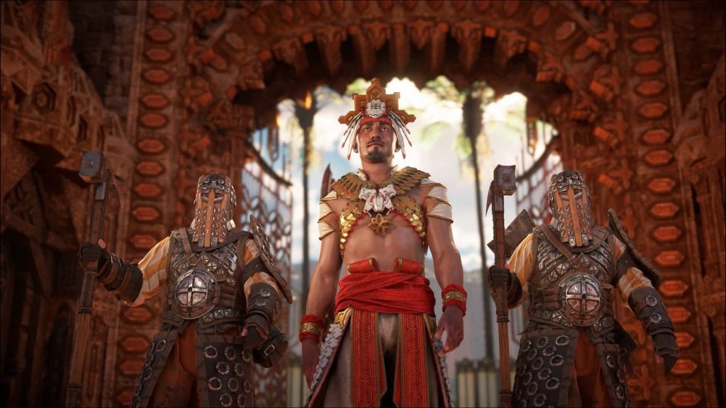 Horizon Zero Dawn Remastered - King Avad with Elite Oseram Vanguard