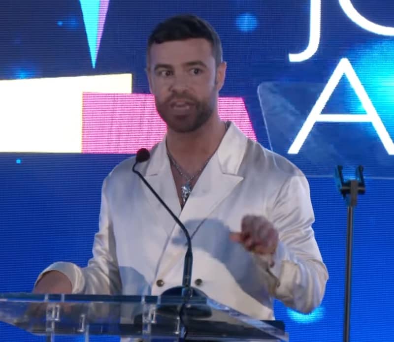 James Starr Moderating Golden Joystic Awards 2024 London