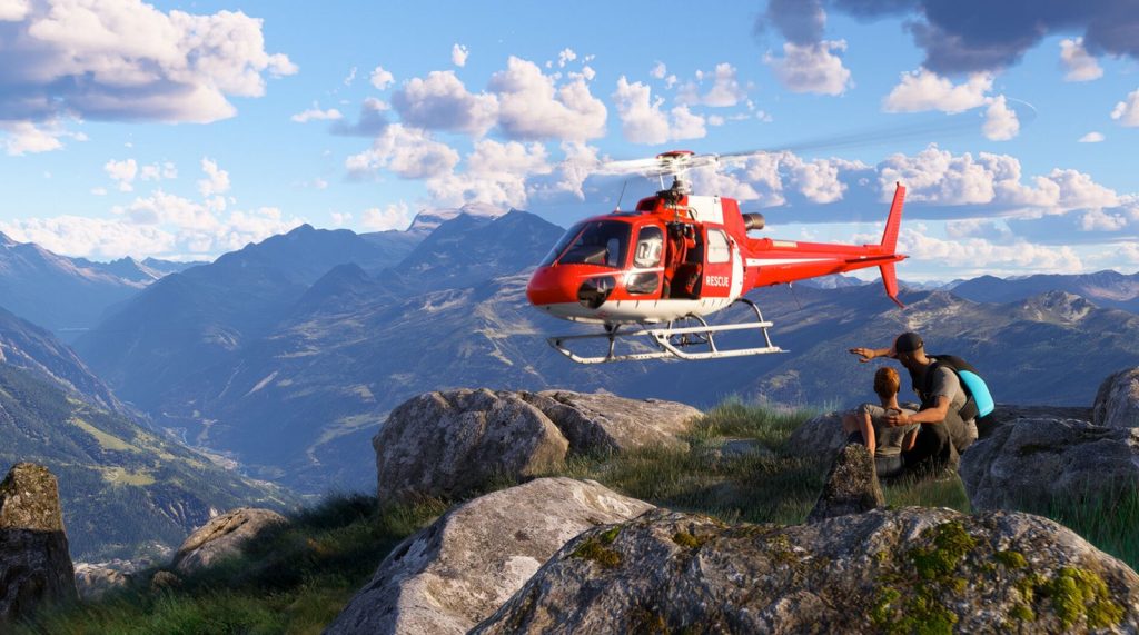 Microsoft Flight Simulator Helicopter