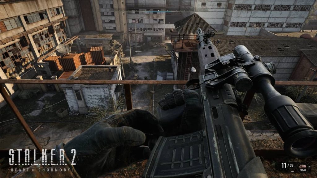STALKER 2 Heart Of Chernobyl - Reloading rifle