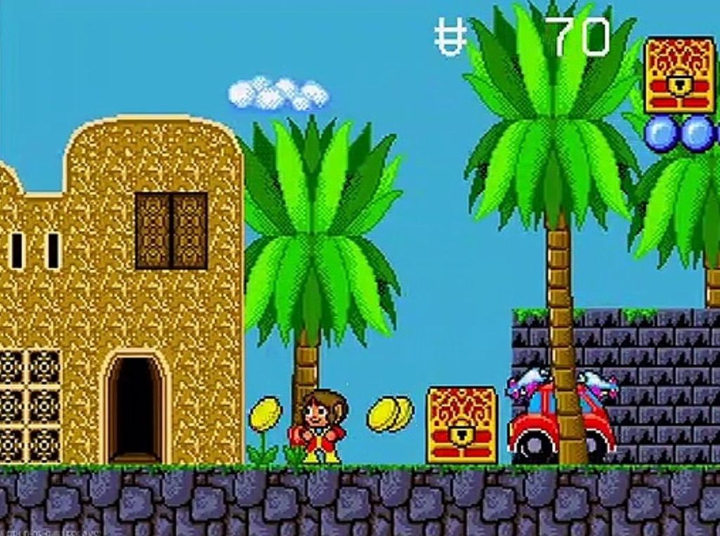 Sega Genesis Alex Kidd in the Enchanted Castle