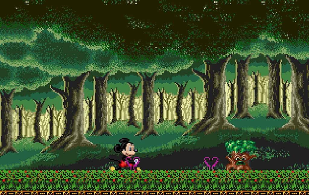 Sega Genesis Castle of Illusion Starring Mickey Mouse