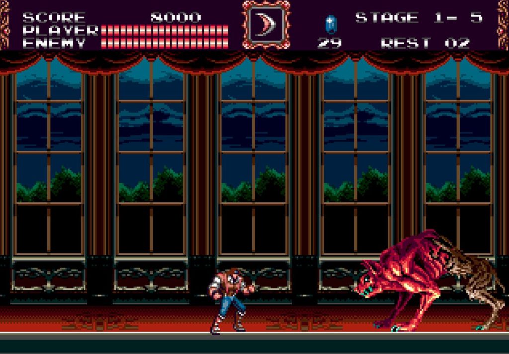 Sega Genesis Castlevania Bloodlines