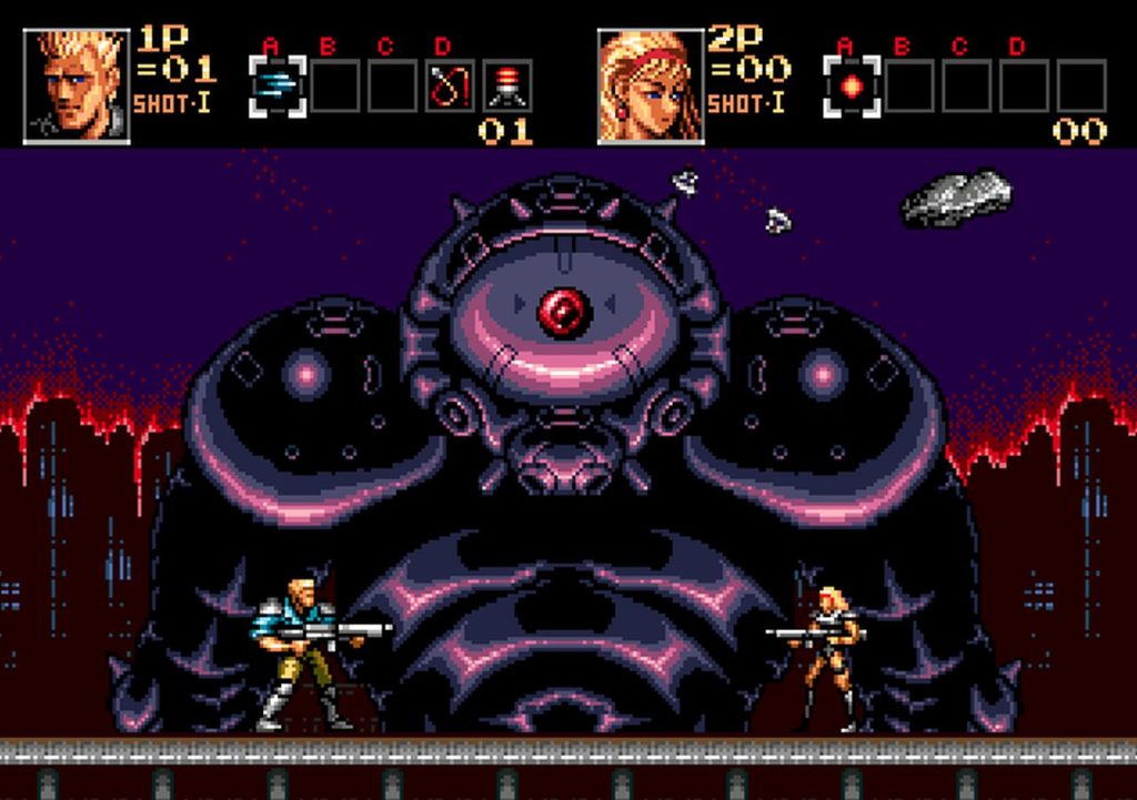 Sega Genesis Contra Hard Corps