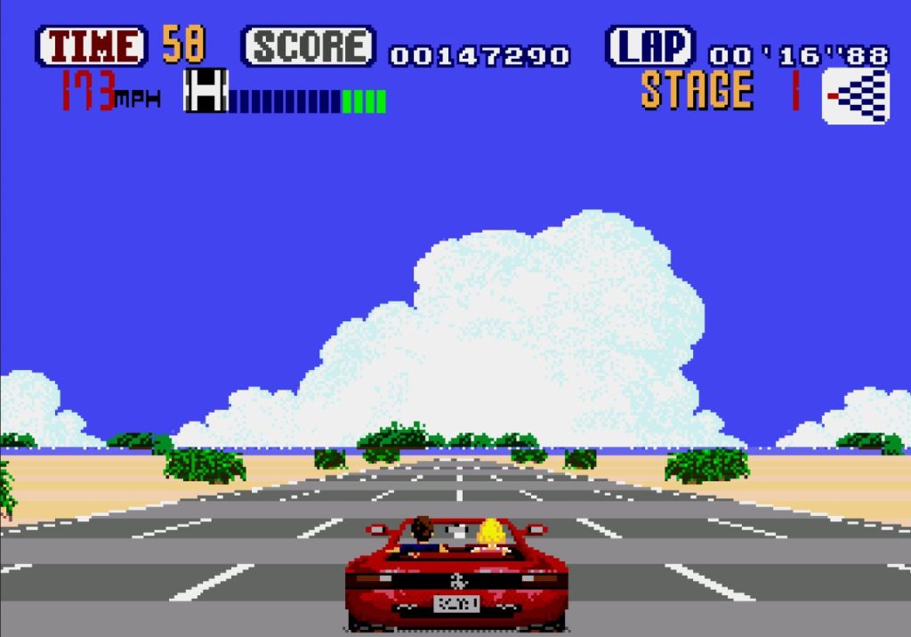 Sega Genesis OutRun