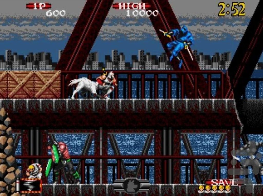 Sega Genesis Shadow Dancer