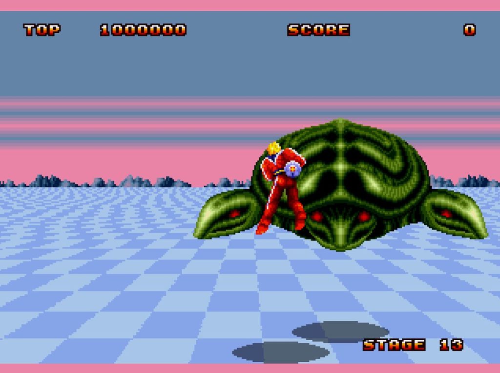 Sega Genesis Space Harrier 2