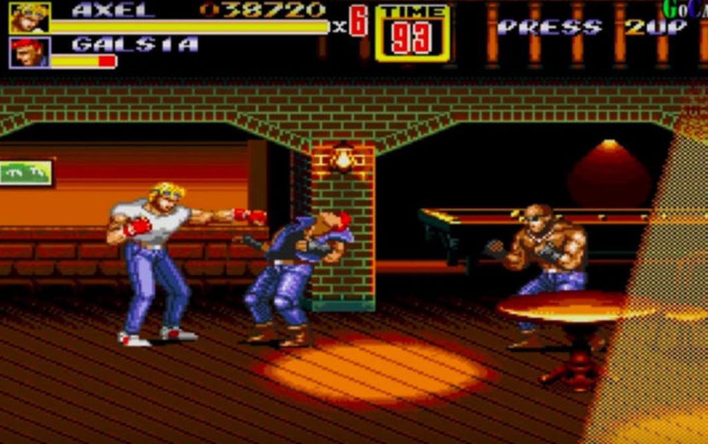 Sega Genesis Streets of Rage 2