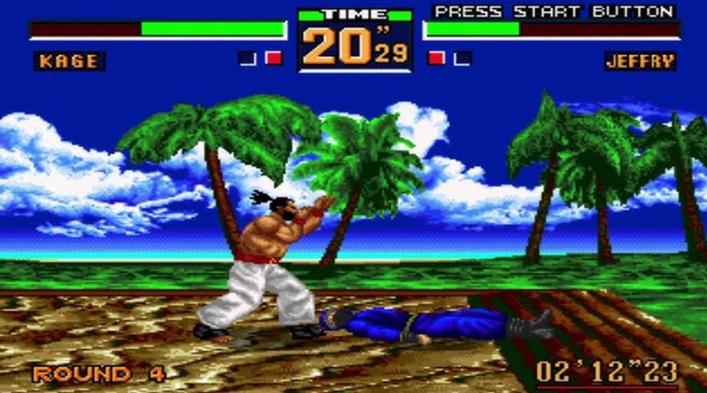 Sega Genesis Virtua Fighter 2