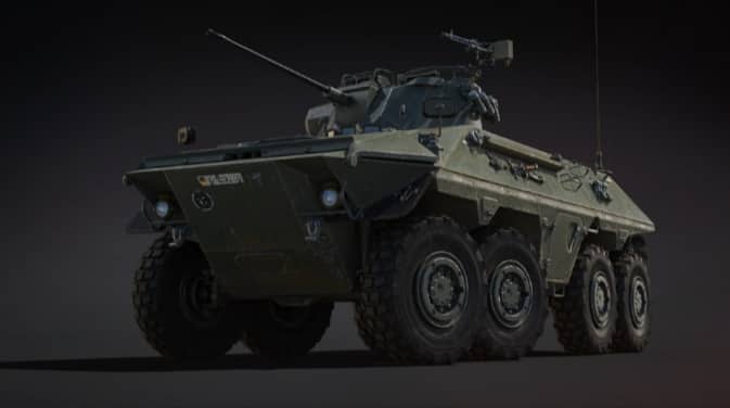 War Thunder - German Ground Armored Vehicle Luchs A2