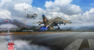 War Thunder Flight Of The Vulture Event: Get Romanian IAR-93B War Thunder JAR-93B Romania taking off