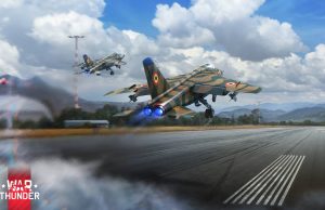 War Thunder Flight Of The Vulture Event: Get Romanian IAR-93B War Thunder JAR-93B Romania taking off