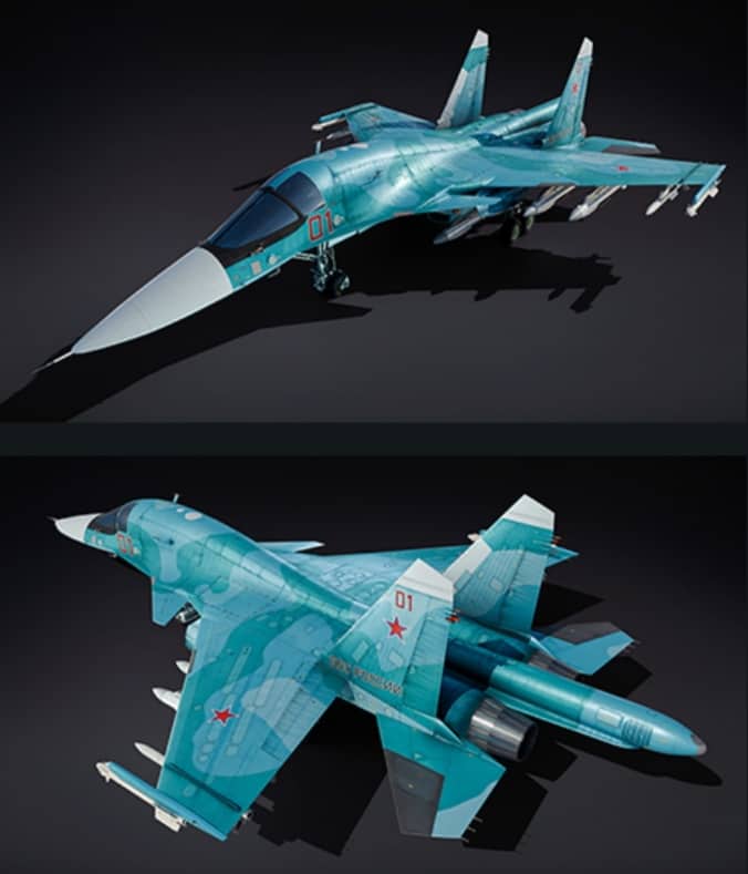War Thunder - Russian Airplane Su-34 Picture 2
