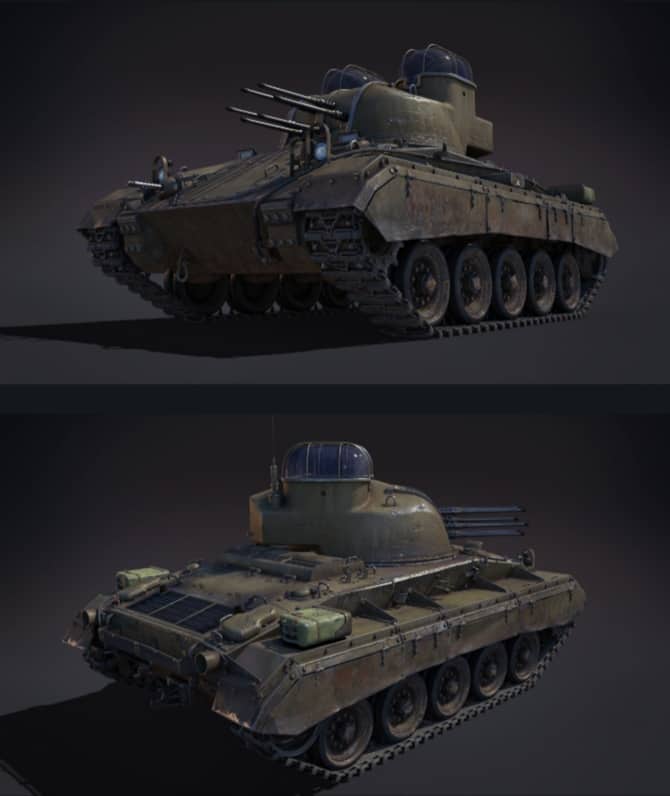 War Thunder - USA Ground Armored Vehicle T77E1 Picture 2