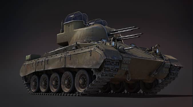 War Thunder - USA Ground Armored Vehicle T77E1