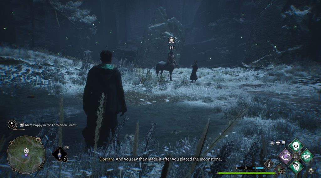 Hogwarts Legacy the forbidden forest