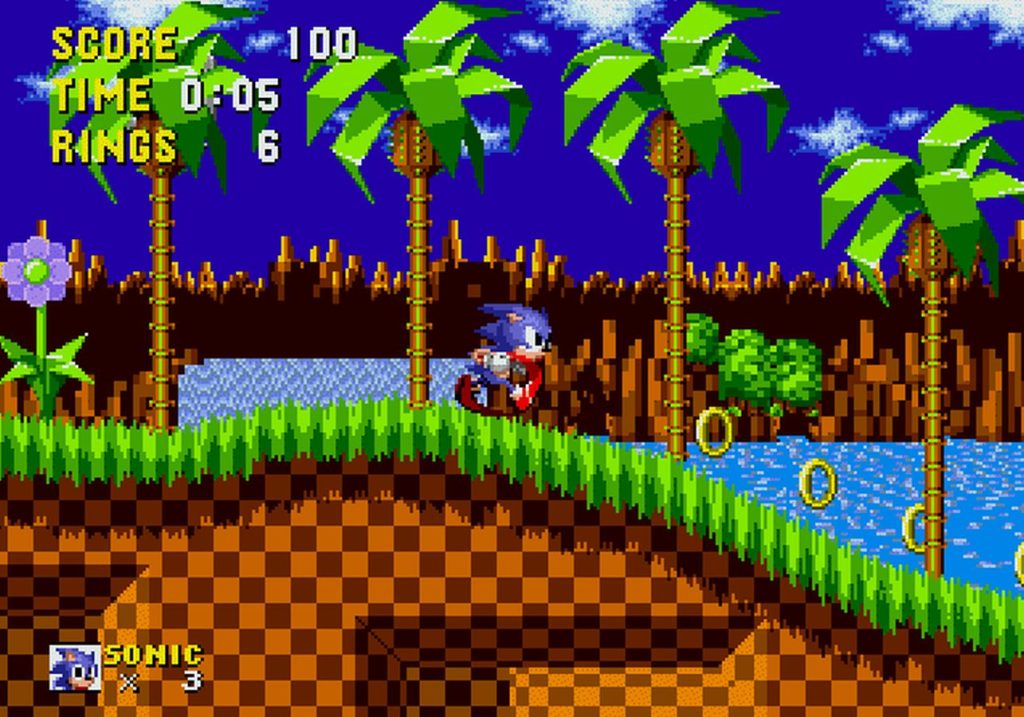 Sega Genesis Sonic the Hedgehog