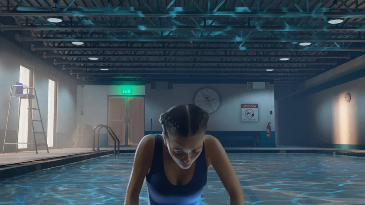 As Dusk Falls - Swimming pool memories