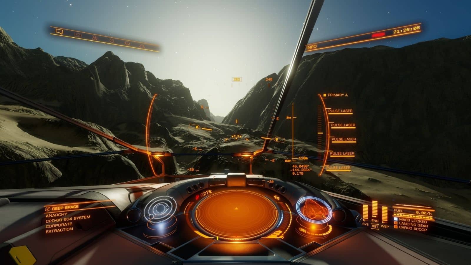 Elite Dangerous Planetary gliding