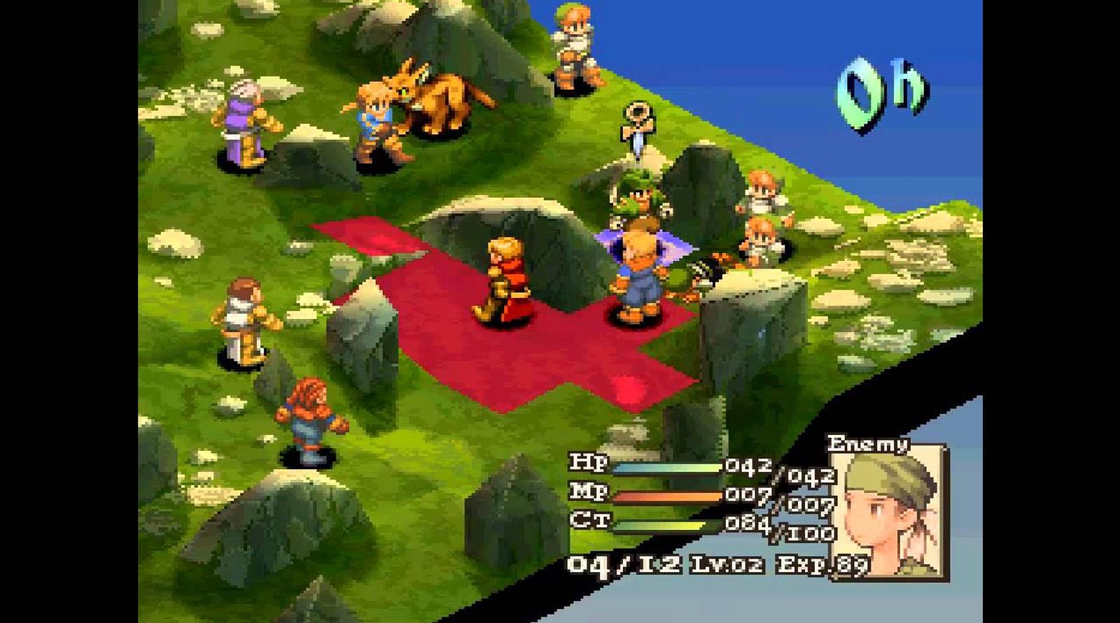 Final Fantasy Tactics Gameplay