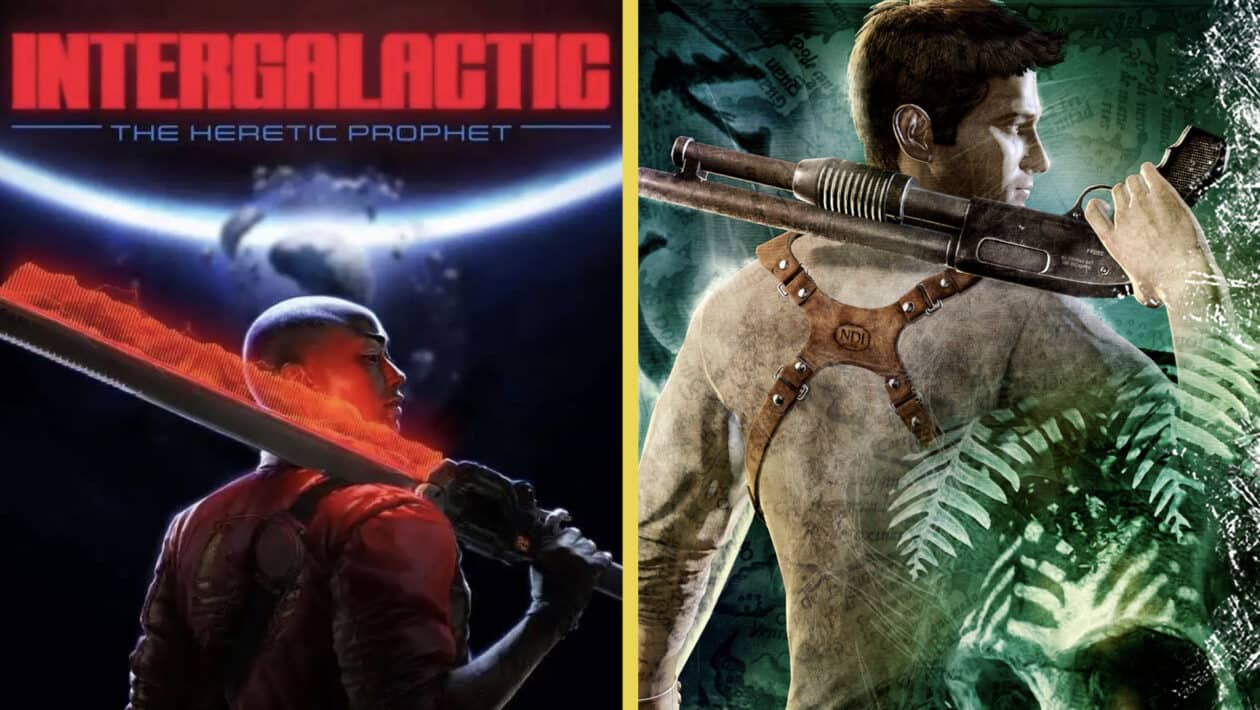 Intergalactic: The Heretic Prophet and Uncharted Picture Comparsion