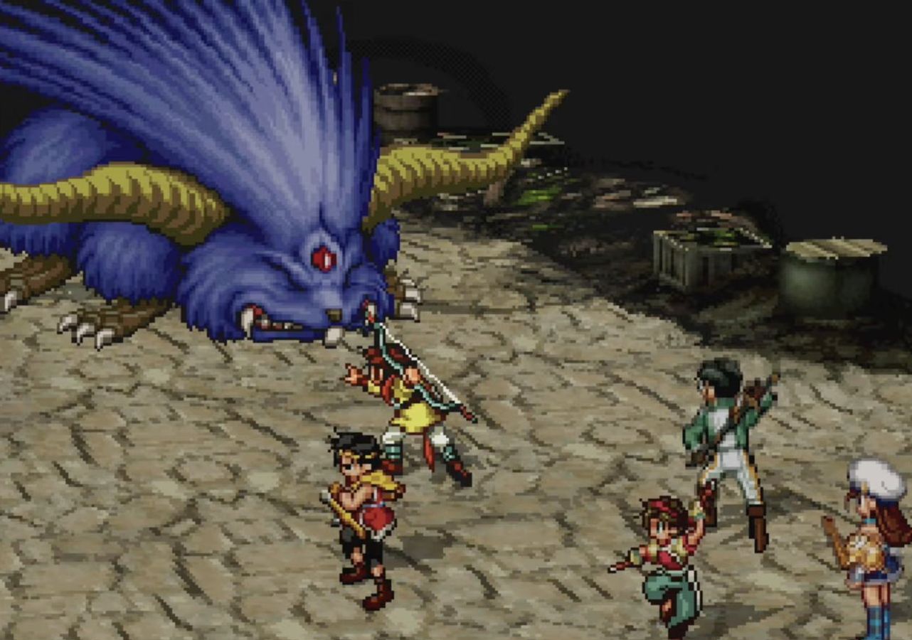 Suikoden II Gameplay