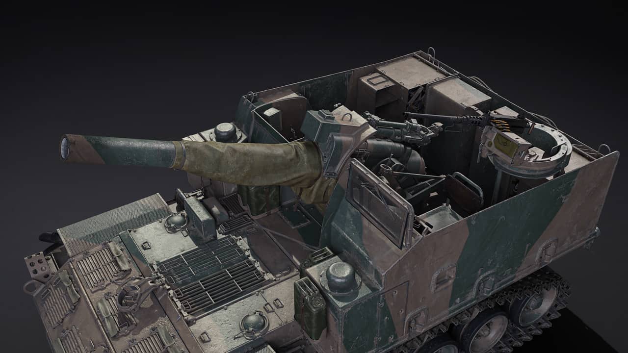 War Thunder M44 Picture