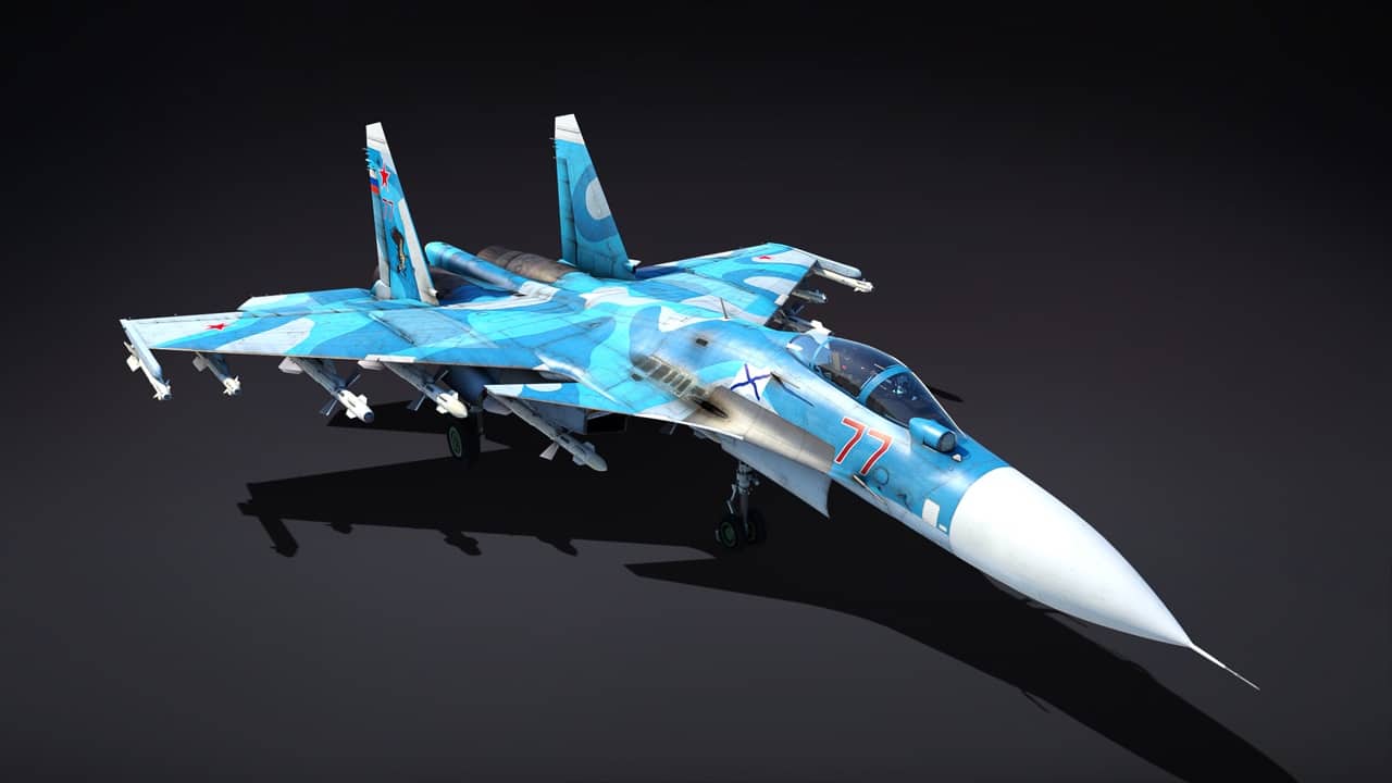 War Thunder all-weather fighter Su-33