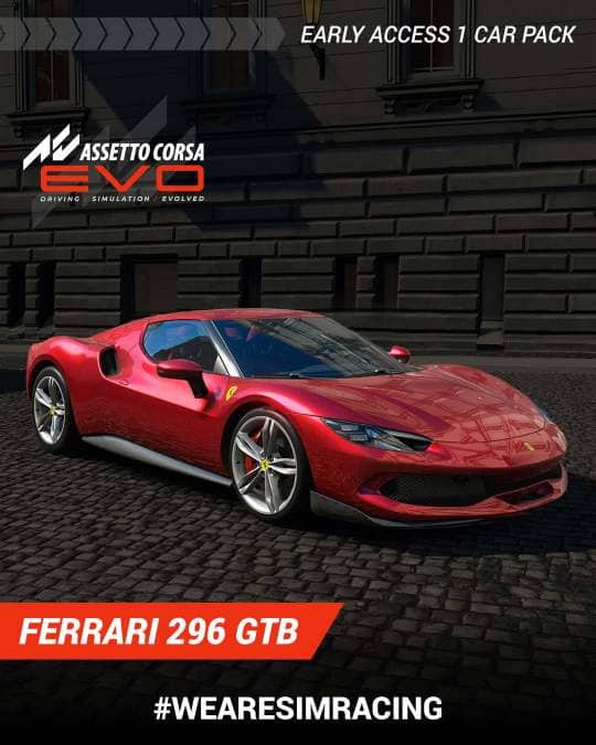 Assetto Corsa EVO Early Access - Ferrari 296 GTB